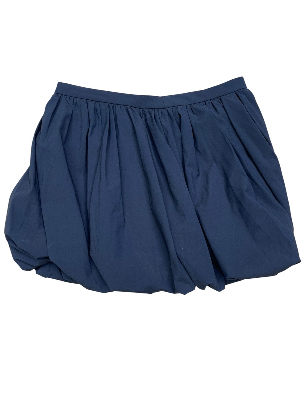 Zara Navy Balloon Mini Skirt Small NWOT Preppy